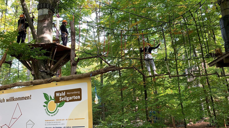 07.10. Waldseilgarten