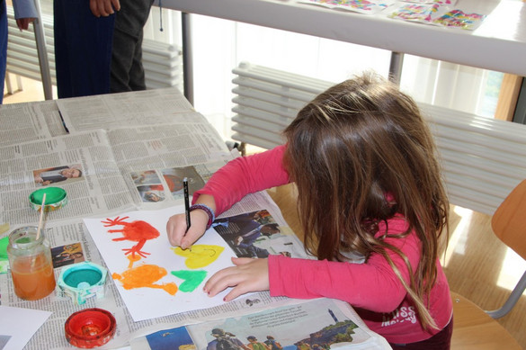 geöffnete Werkstatt: Malangebot