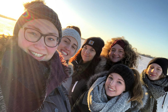 Wochenendspaziergang auf dem Tuusulanjärvi-See