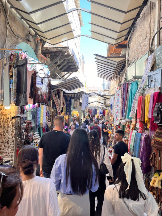 Unterwegs in den Gassen Jerusalems
