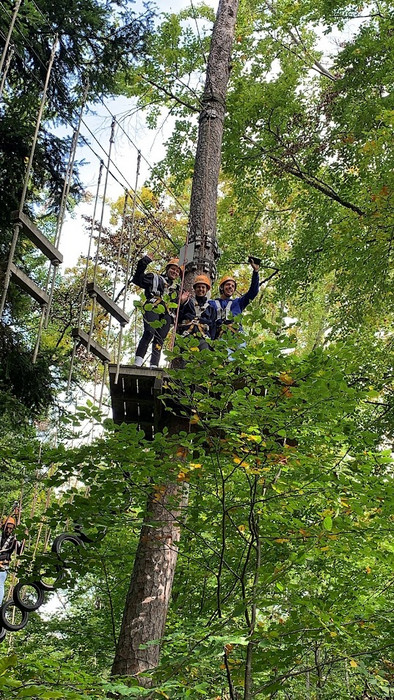 07.10. Waldseilgarten