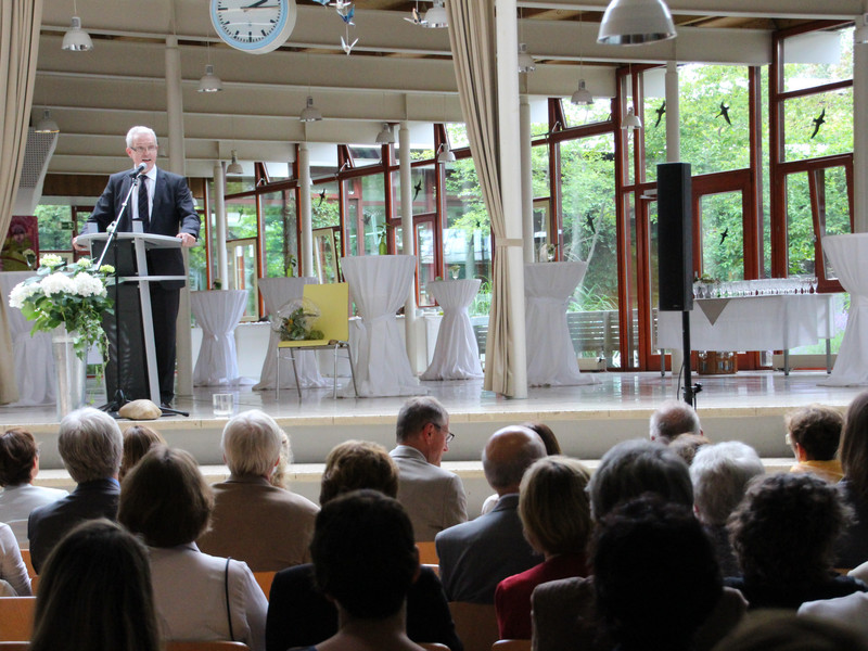 Rede von Herrn Diebold, geschäftsführender Schulleiter der beruflichen Schulen des Kreises Böblingen