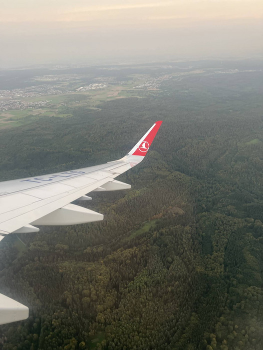 Rückflug nach Deutschland