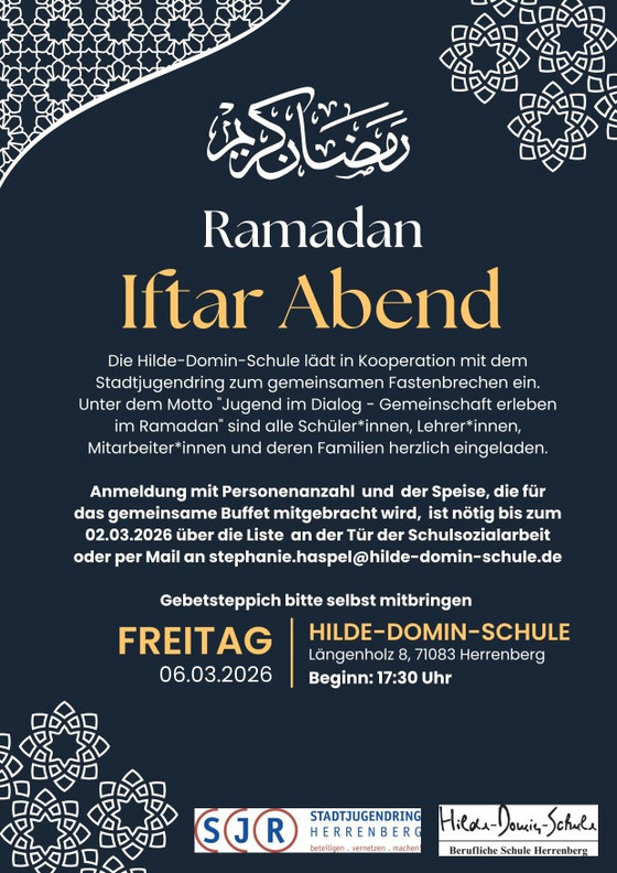 Plakat Iftar-Abend