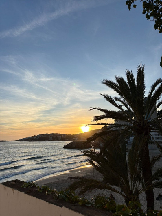 Sonnenuntergang am 1. Tag 