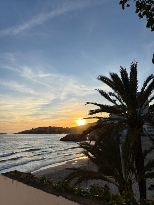 Sonnenuntergang am 1. Tag 