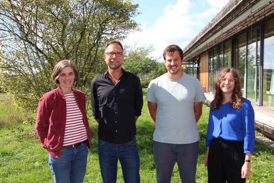v.li.n.re.: Ulrike Ilg, Kai Twelbeck, Daniel Rossdeutscher, Katharina Pfeiffle