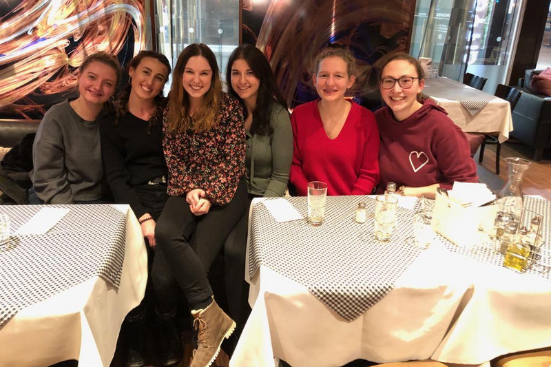 Unser letztes gemeinsames Abendessen in Helsinki