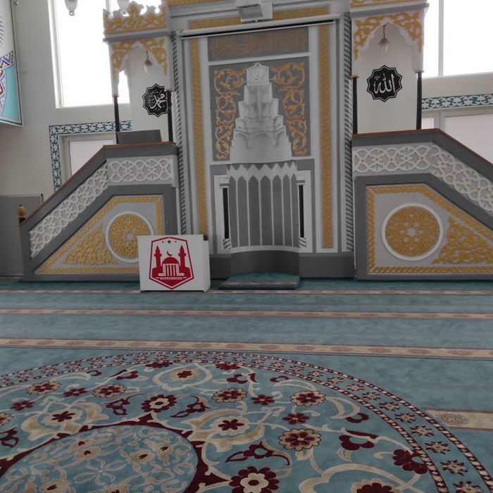 Innenraum der Herrenberger Moschee