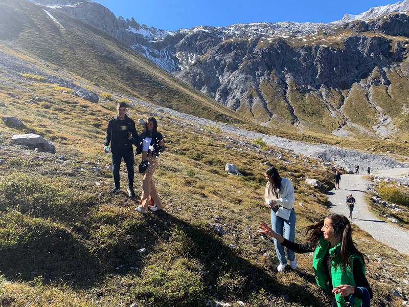 05.10 Schneeballschlacht am Lünersee