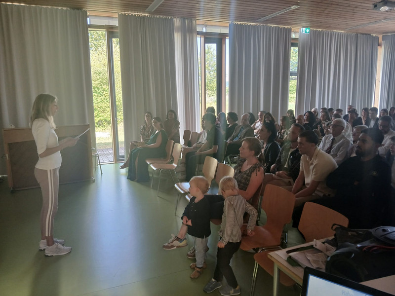 Rede von Fachbereichsleiterin Silke Schmid