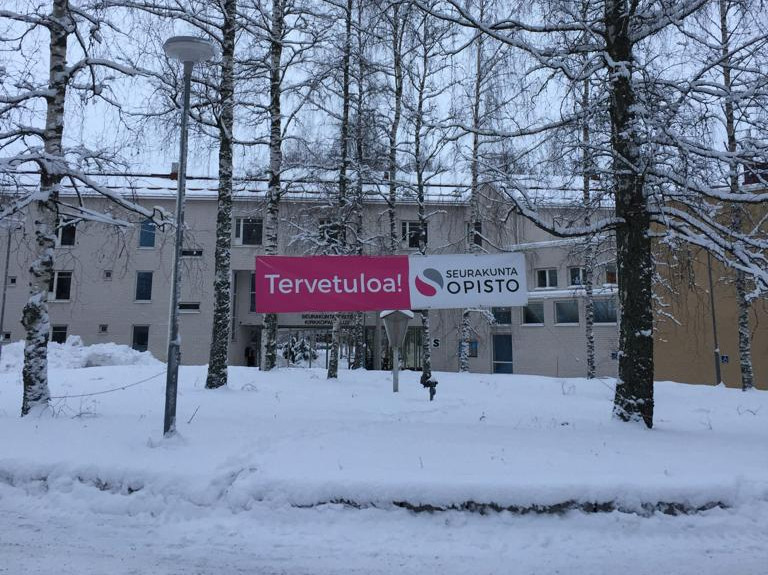 Tervetuloa - Willkommen auf dem Campus Seurakuntaopisto in Järvenpää