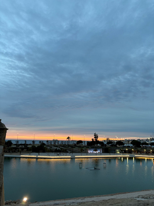 Sonnenuntergang in Palma de Mallorca