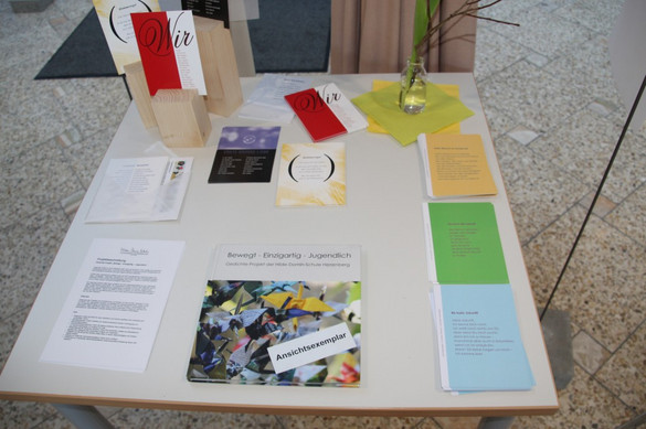 Gedichteprojekt in der Abteilung Berufsvorbereitung